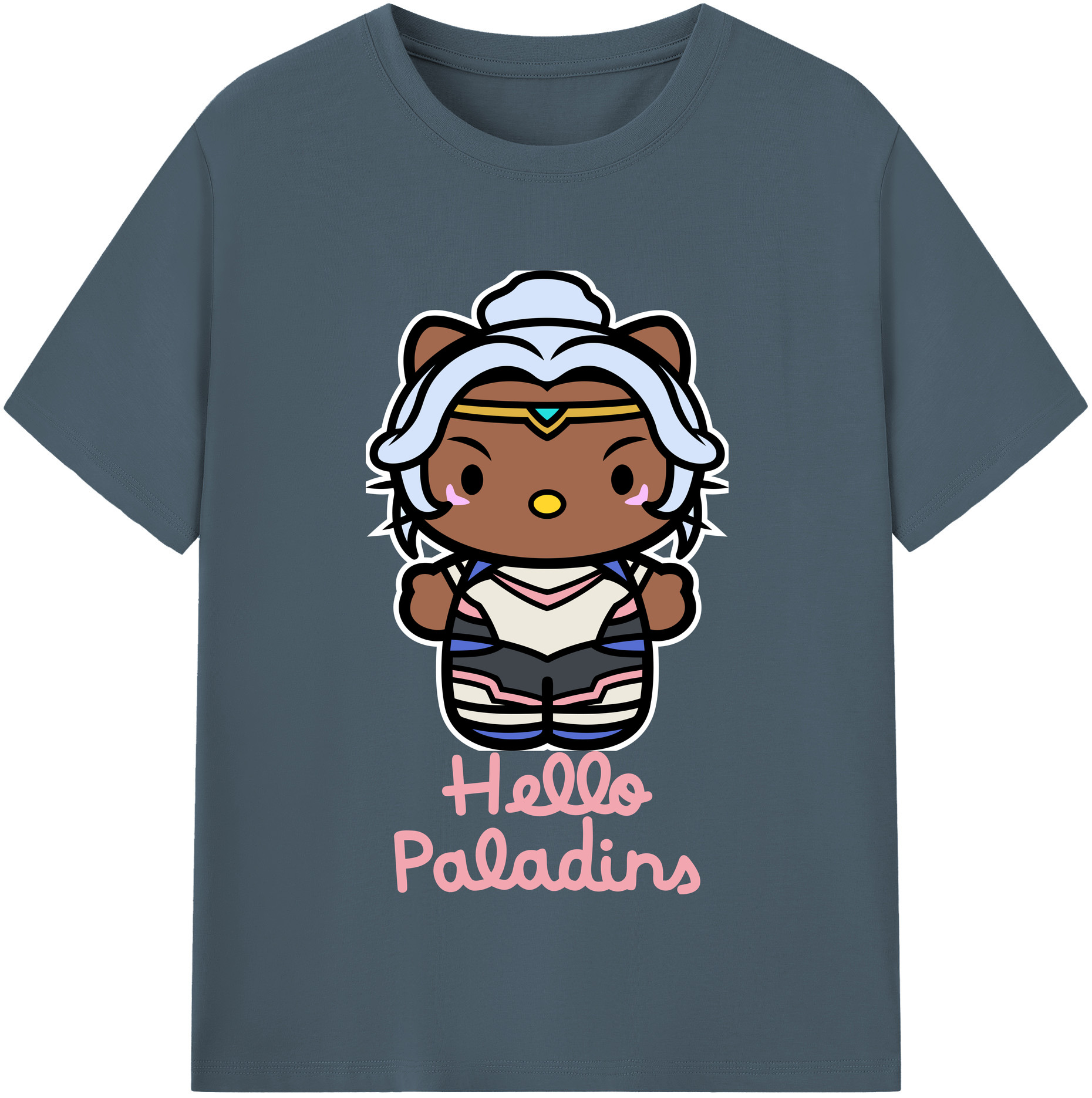 （画像用） Hello Kitty ハローキティ 綿100％半袖Tシャツ（フロントプリント）
